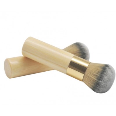 Bamboo handle recycled kabuki powder foundation make up brush