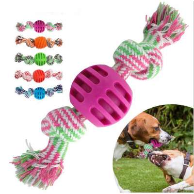 Dog Rope  Chew bite Toy Interactive Kits for Small Medium Dogs Tough Puppy toys Tug of War Teeth Cleaning Dental Care toy